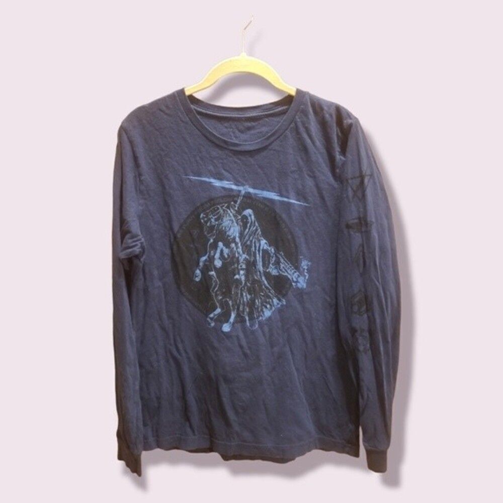 Bungie y2k Rewards A Frightening Power Long Sleeve Shirt Black Graphic